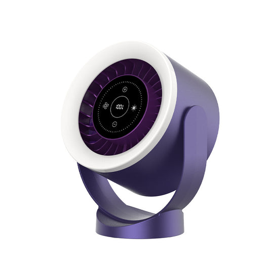 Desktop Adjustable Fan Light Rechargeable