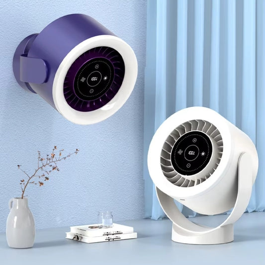 Desktop Adjustable Fan Light Rechargeable